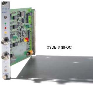 Einschubmodul OYDE-S(RBDE/FSMA) ETHERNET-Fiber-Optic-Interface-Karten